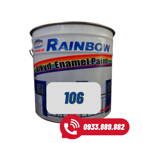 Sơn dầu Rainbow 106 màu vàng