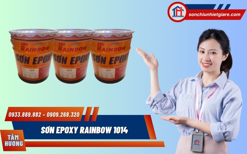 Đại lý cung cấp Sơn Epoxy Rainbow 1014 vào các công trình chính hãng, uy tín