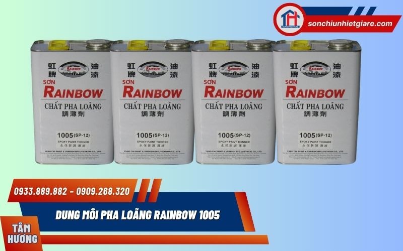 Dung Môi Pha Loãng Rainbow 1005 Thinner EP 12 là sản phẩm dung môi chuyên dụng