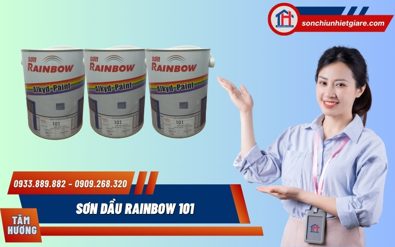 Đại lý phân phối sơn dầu Rainbow 101 chính hãng