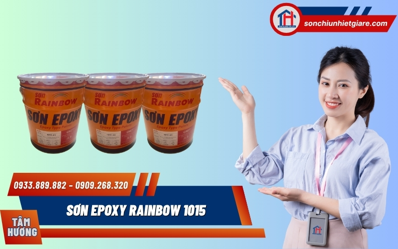 Đại lý Tâm Hương Paint - Đại lý sơn Epoxy phủ Rainbow 1015 uy tín, giá tốt