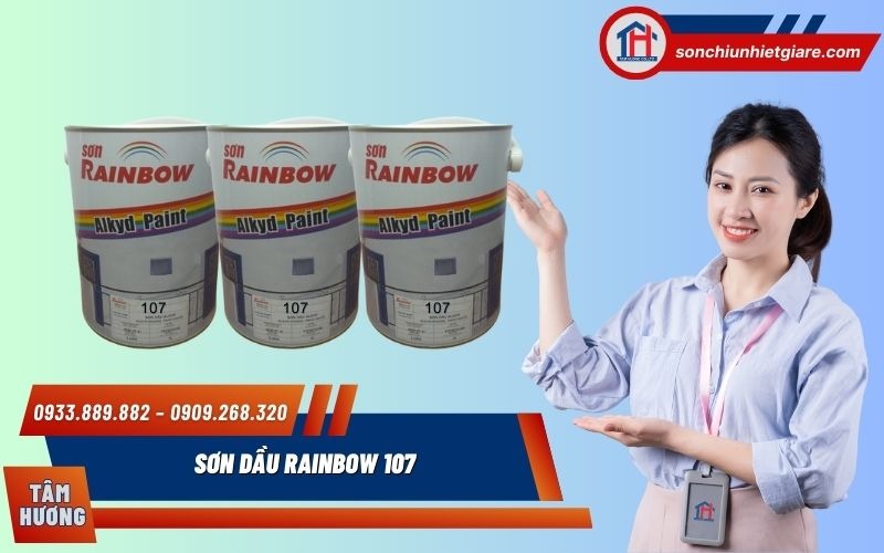 Mua sơn dầu Rainbow 107 chính hãng tại Đại lý Tâm Hương