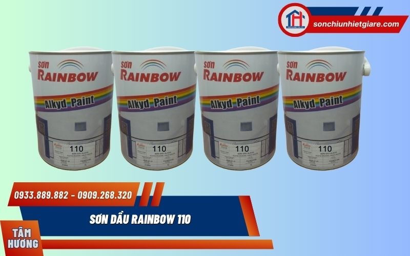 Sơn dầu Rainbow 110 được sản xuất theo công nghệ tiên tiến