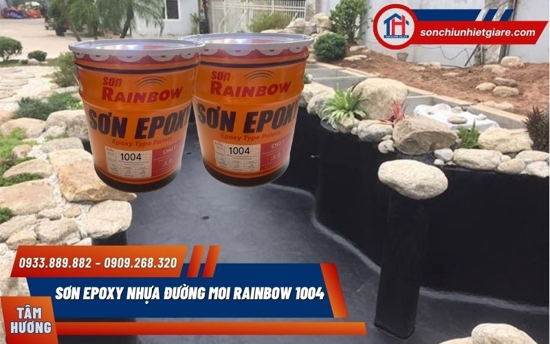 Sơn Epoxy Nhựa Đường Moi Rainbow 1004 sử dụng cho hồ nước nhân tạo