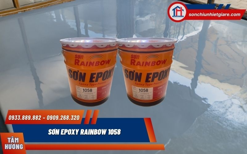 Sơn Epoxy Rainbow 1058 có thể thi công bằng nhiều phương pháp khác nhau