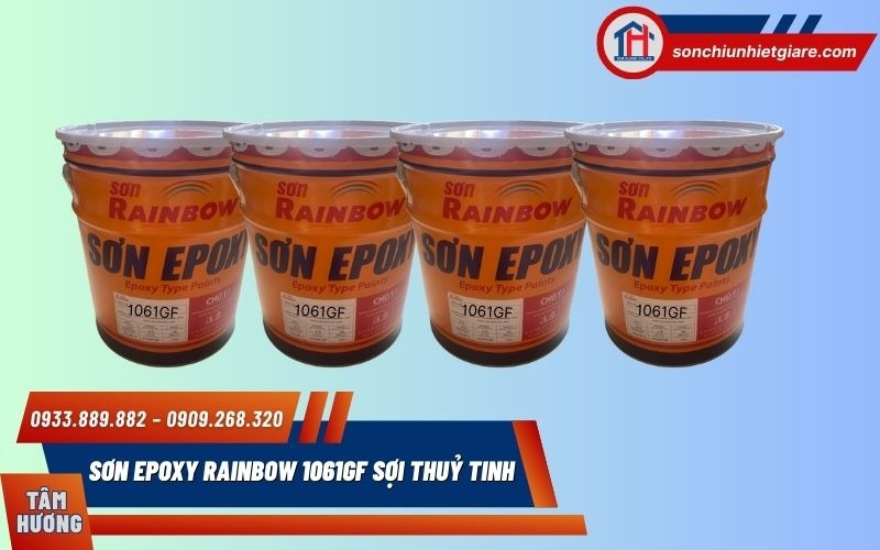 Sơn Epoxy Rainbow 1061GF (Glass Fiber) là dòng sơn epoxy hai thành phần