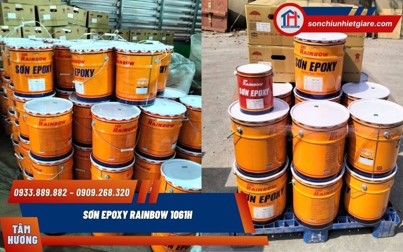Sơn Epoxy Rainbow 1061H sở hữu nhiều ưu điểm nổi bật