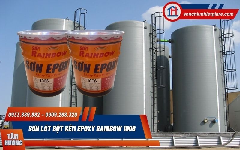 Hàm lượng kẽm cao giúp Rainbow 1006 bảo vệ thép khỏi quá trình oxy hóa