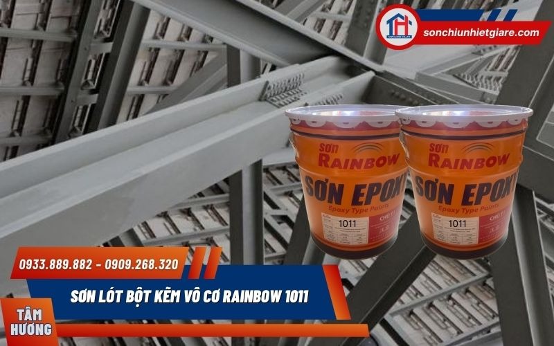 Phương pháp thi công Sơn Lót Bột Kẽm Vô Cơ Rainbow 1011