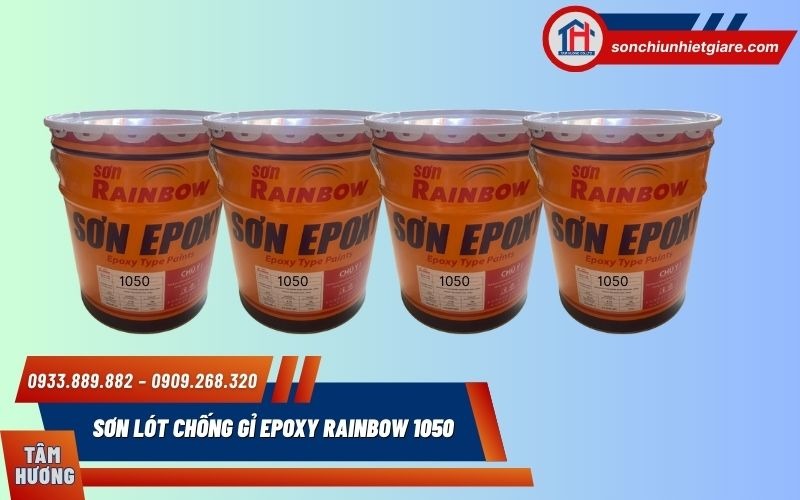 Rainbow 1050 (1050 Epoxy Mio Primer) là dòng sơn lót chống gỉ MIO 1050 lớp giữa