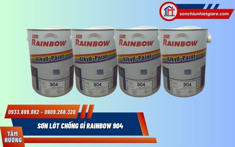 Sơn lót chống gỉ Rainbow 904 là dòng sơn chống ăn mòn gốc nhựa Alkyd
