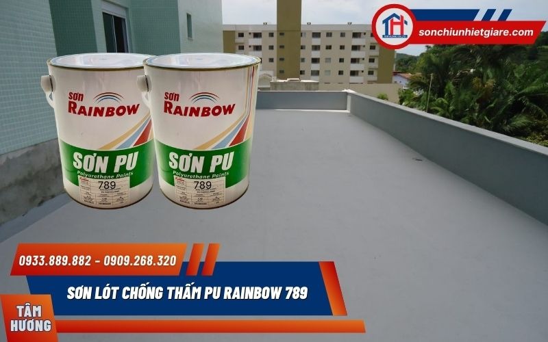 Sơn chống thấm PU 1 thành phần Rainbow 789 được đánh giá cao nhờ đặc tính kỹ thuật ưu việt