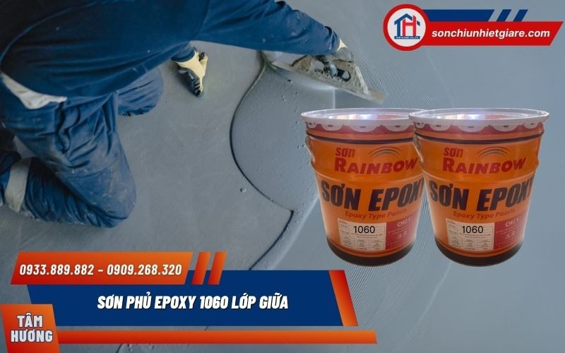 Hướng dẫn sử dụng sơn phủ Epoxy 1060 lớp giữa