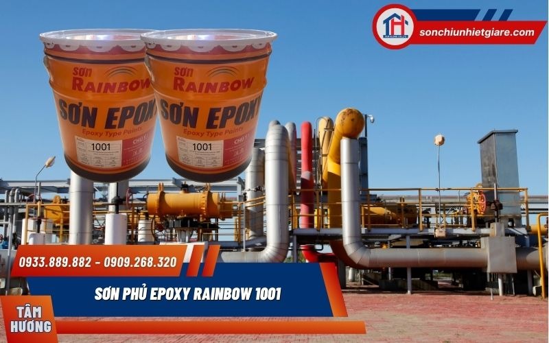 Sơn Phủ Epoxy Rainbow 1001 bảo vệ bề mặt chống mài mòn