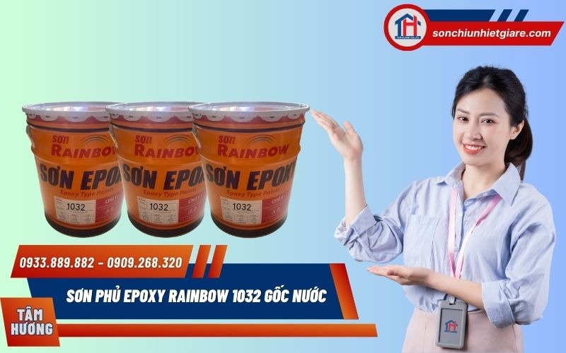 Mua Sơn Phủ Epoxy Rainbow 1032 chính hãng tại Đại lý Tâm Hương