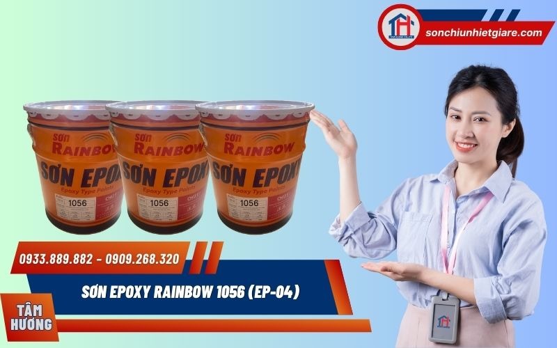 Mua Sơn Phủ Epoxy Rainbow 1056 chính hãng tại đại lý Tâm Hương