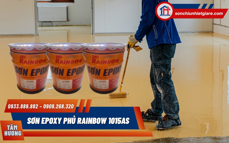 Ứng dụng của sơn Epoxy phủ Rainbow 1015AS