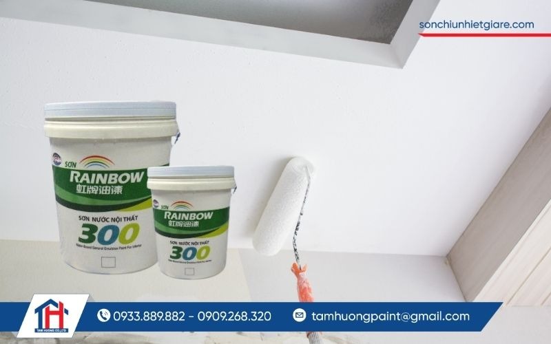 Hướng dẫn thi công sơn Rainbow 300 đũng kỹ thuật