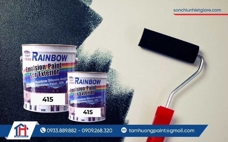 Hướng dẫn thi công sơn Rainbow 415 đúng kỹ thuật