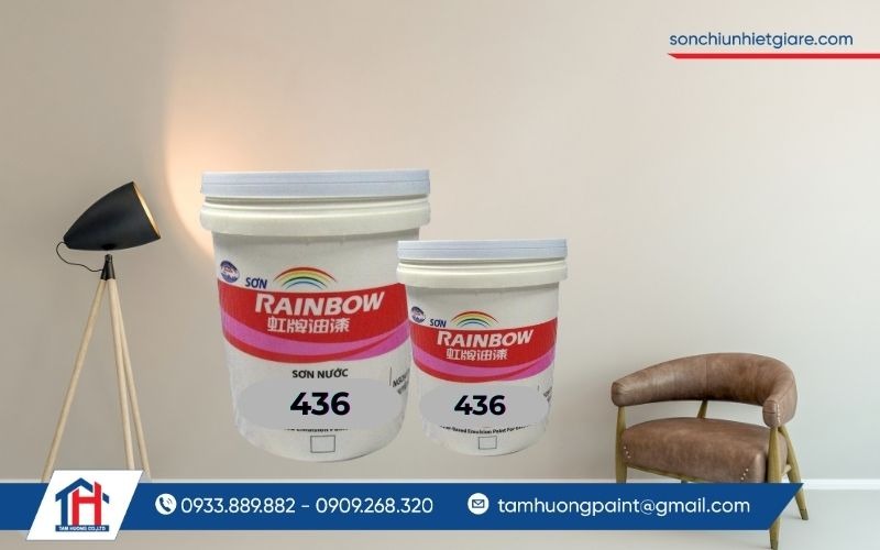 Hướng dẫn thi công sơn Rainbow 436 đúng kỹ thuật