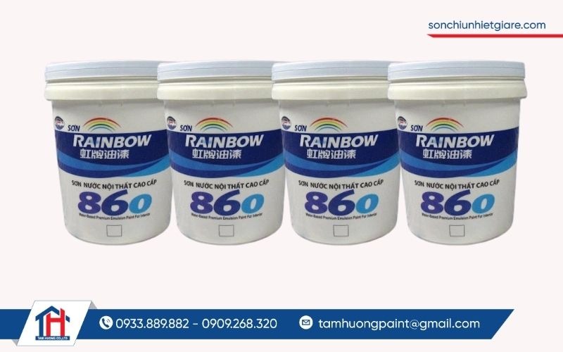 Rainbow 860 là dòng sơn nội thất cao cấp