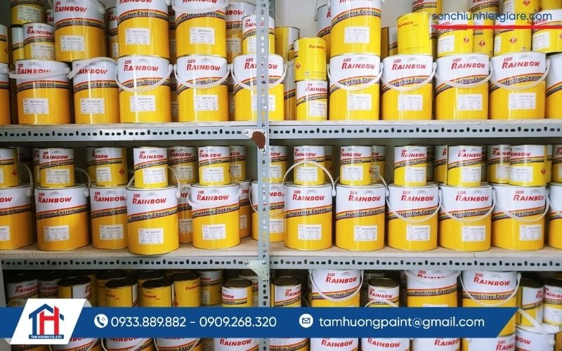 Mua sơn chịu nhiệt Rainbow 1505 chính hãng tại Đại lý Tâm Hương