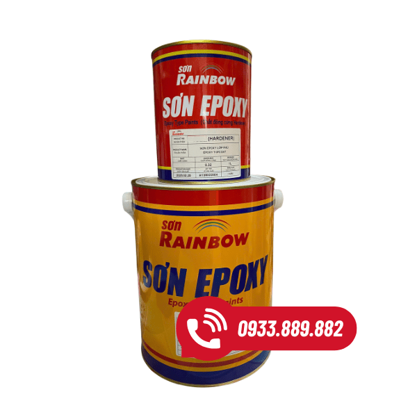 Sơn chống trượt Epoxy mới Rainbow 1023