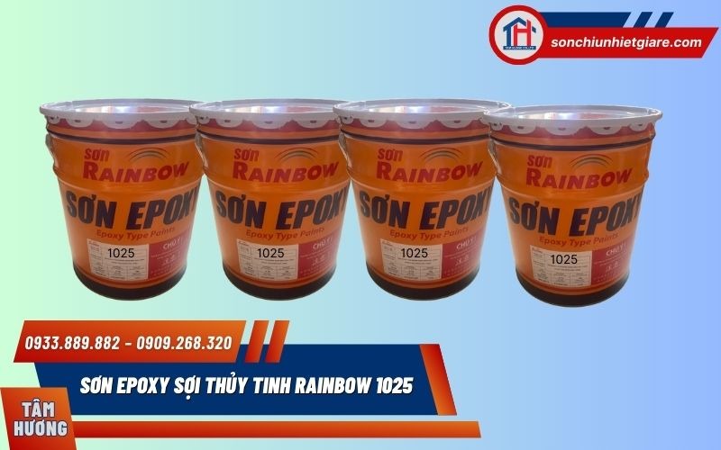 Sơn Epoxy sợi thủy tinh Rainbow 1025 là một sản phẩm sơn Epoxy đặc biệt