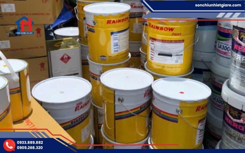 Mua sơn giao thông màu đỏ 1802 Rainbow chính hãng tại Đại lý Tâm Hương