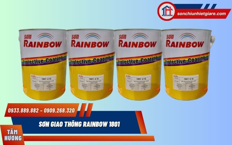 Sơn Giao Thông Rainbow 1801 là dòng sơn chuyên dụng được sản xuất trên nền nhựa