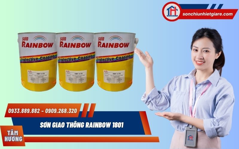 Mua Sơn Giao Thông Rainbow 1801 chính hãng tại Đại lý Tâm Hương