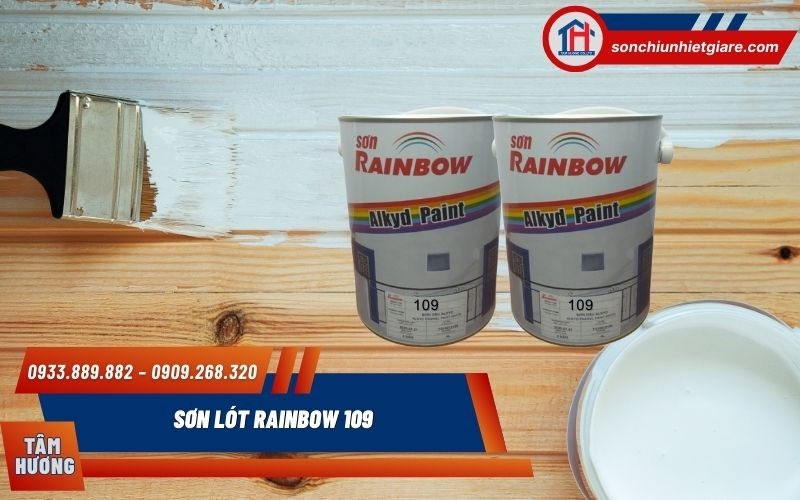 Sơn lót Rainbow 109 được ứng dụng phổ biến cho bề mặt gỗ