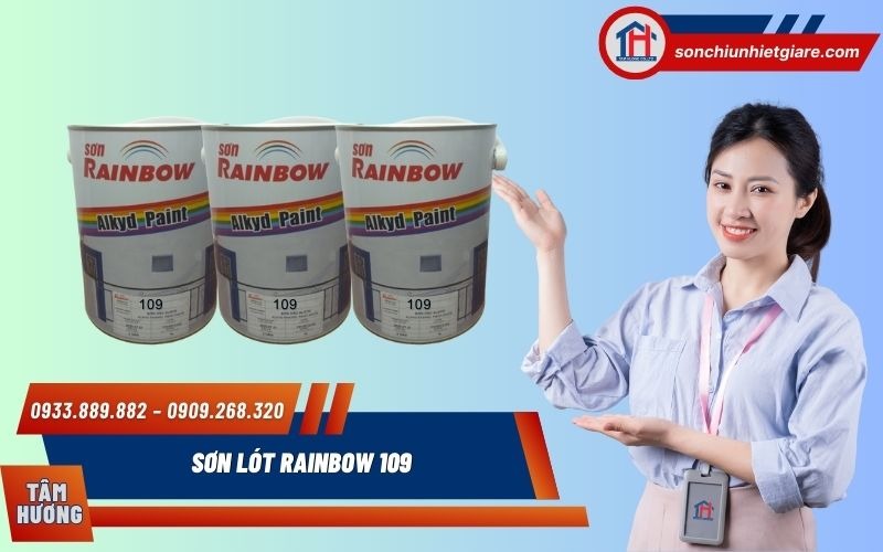 Mua sơn lót Rainbow 109 chính hãng tại Đại lý Tâm Hương