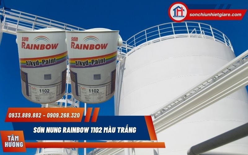 Sơn nung Rainbow 1102 chống ăn mòn và chịu hóa chất vượt trội