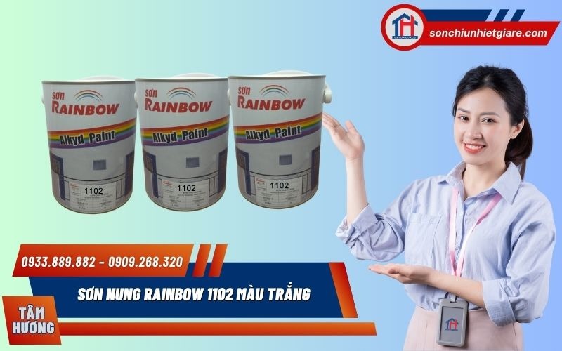 Mua Sơn nung Rainbow 1102 chính hãng tại Đại lý Tâm Hương