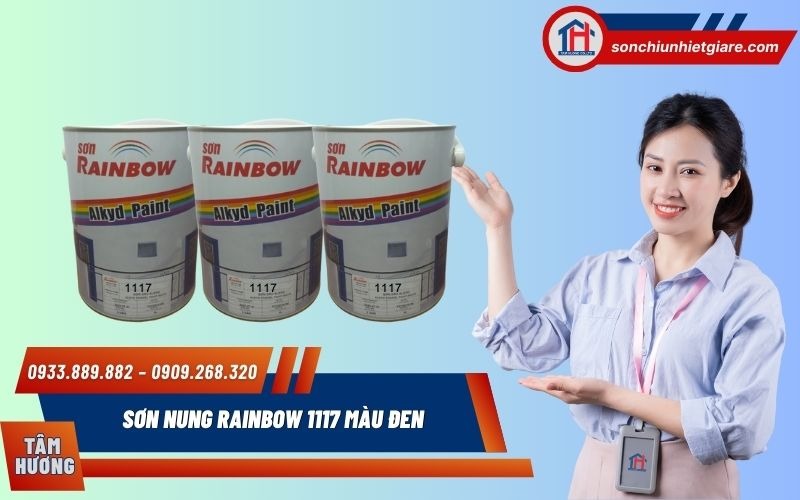 Mua Sơn Nung Rainbow 1117 chính hãng tai Đại lý Tâm Hương