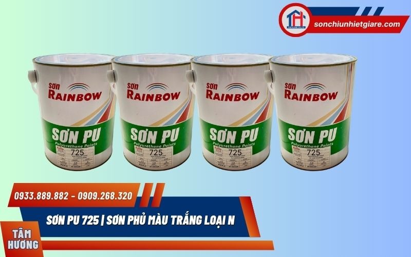 Sơn PU 725 là dòng sơn phủ hai thành phần cao cấp