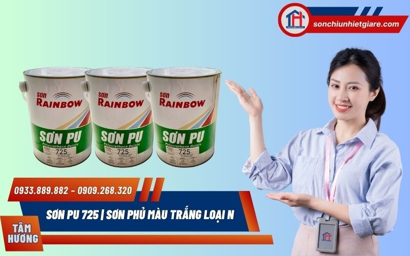 Mua Sơn PU 725 chính hãng tại Đại lý Tâm Hương