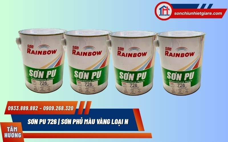 Sơn PU 726 là dòng sơn phủ 2 thành phần cao cấp được sản xuất theo tiêu chuẩn hiện đại