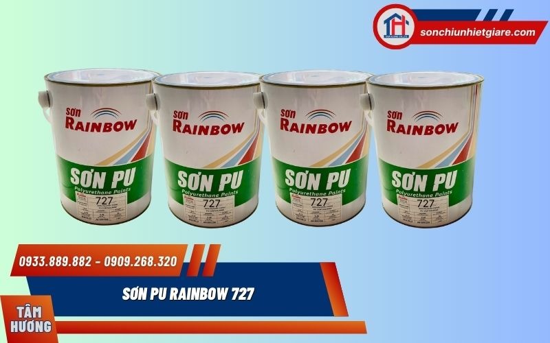 Sơn PU 727 Rainbow được nghiên cứu và phát triển theo công nghệ tiên tiến