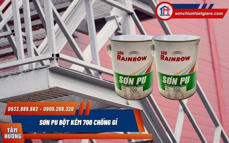 Sơn PU bột kẽm 700 có khả năng che phủ và độ bền cao