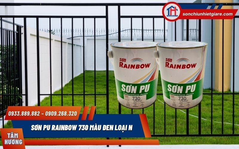 Sơn PU Rainbow 730 ngừa ăn mòn, tăng tuổi thọ kim loại