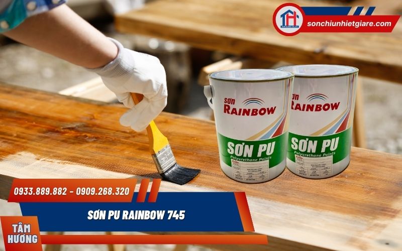 Sơn PU Rainbow 745 thuộc dòng Sơn PU loại N