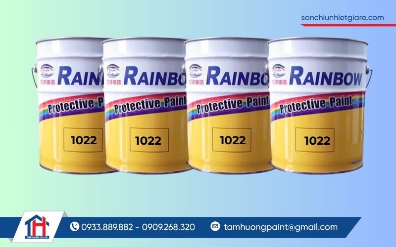 Rainbow 1022 (Epoxy M.I.O Primer) là dòng sơn lót epoxy hai thành phần cao cấp