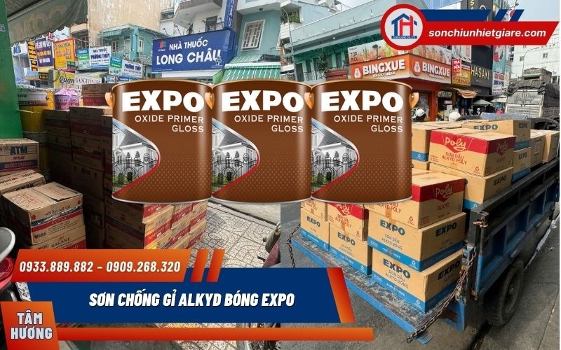 Sơn Chống Gỉ Alkyd Bóng Expo sở hữu nhiều ưu điểm nổi bật