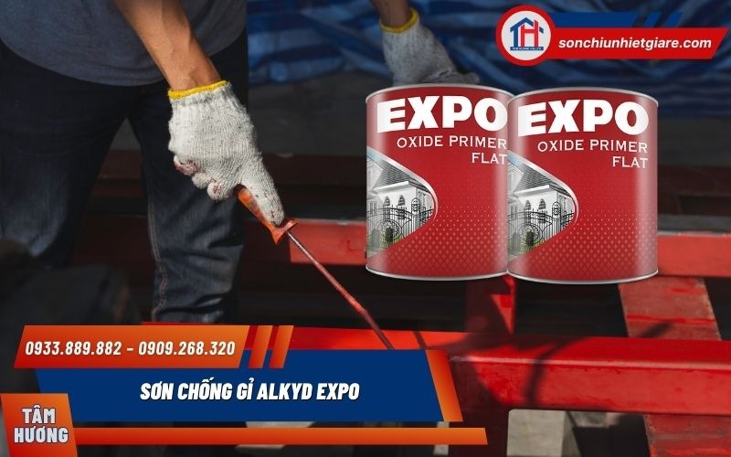 Sơn Chống Gỉ Alkyd Expo sở hữu nhiều ưu điểm nổi bật