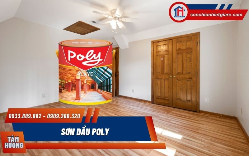Ứng dụng thực tế Sơn dầu Poly