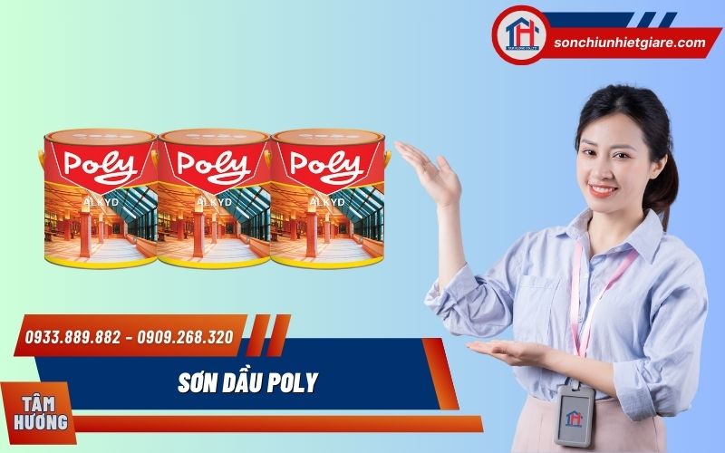 Liên hệ ngay Tâm Hương Paint để mua Sơn dầu Poly chính hãng