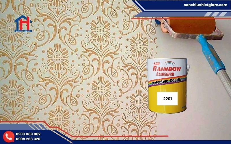 Hướng dẫn thi công sơn hoa văn 2201