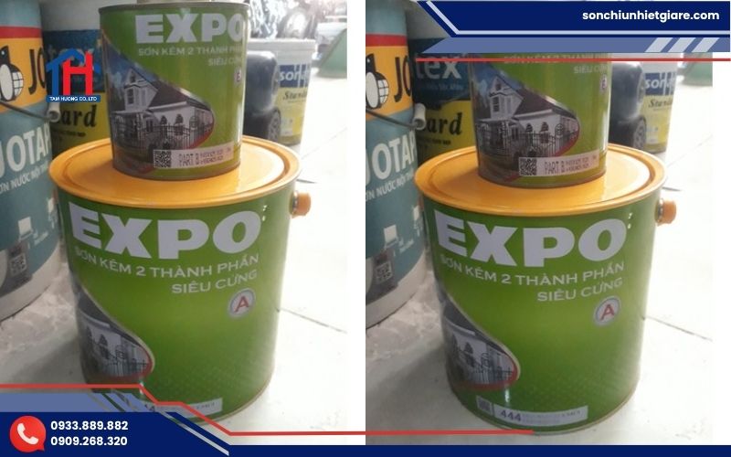 Mua sơn kẽm 2 thành phần siêu cứng Expo chính hãng tại Đại lý Tâm Hương